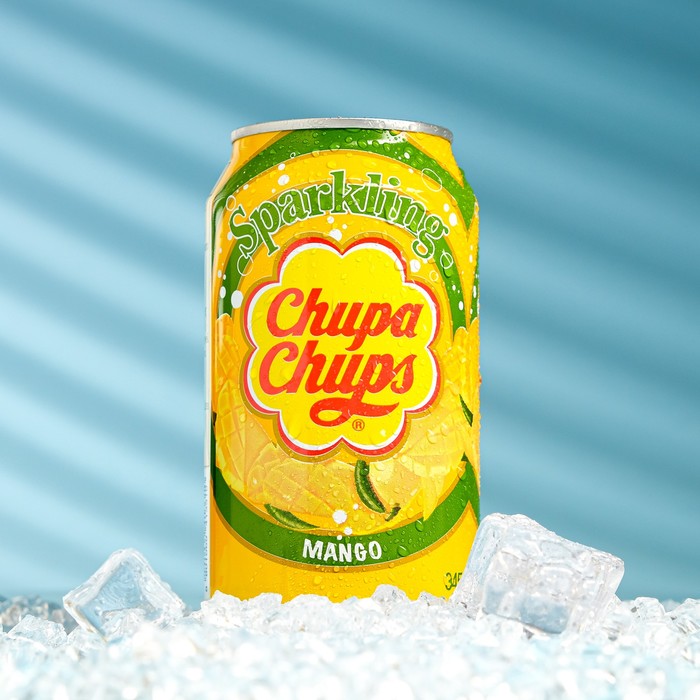Напиток газированный Chupa-Chups со вкусом манго, 345 мл - Фото 1