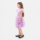 Платье для девочки с крылышками KAFTAN, размер 36 (134-140), цвет лиловый - Фото 2