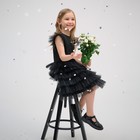 Платье для девочки с крылышками KAFTAN, размер 28 (86-92), цвет чёрный - Фото 6