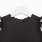 Платье для девочки с крылышками KAFTAN, размер 28 (86-92), цвет чёрный - Фото 8