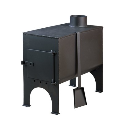 Печь отопительная «ПО-2 буржуйка», на дровах, толщина стали 3, 5 мм