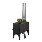 Печь отопительная «ПО-2 буржуйка», на дровах, толщина стали 3, 5 мм - Фото 2