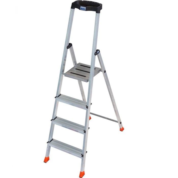Стремянка KRAUSE SAFETY 4, алюминиевая, 4 ступени - Фото 1