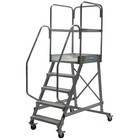 Лестница-платформа KRAUSE CORDA, с площадкой, алюминиевая, 5 ступеней - Фото 1