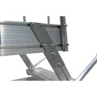 Лестница-платформа KRAUSE CORDA, с площадкой, алюминиевая, 5 ступеней - Фото 3