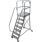 Лестница-платформа KRAUSE CORDA, с площадкой, алюминиевая, 7 ступеней - Фото 3