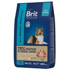 Сухой корм Brit Premium Dog Sensitive для собак всех пород, ягненок и индейка, 8 кг - фото 298401445