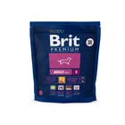 Сухой корм Brit Premium Dog Adult Small для собак мелких пород, курица, 1 кг - фото 307848892