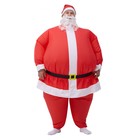 Костюм надувной «Санта-Клаус», рост 150-190 см - фото 10966764