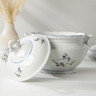 УЦЕНКА Сервиз фарфоровый столовый «Надежда. Гуси», 46 предметов, нет ложки и солонки - Фото 8