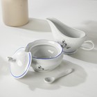 УЦЕНКА Сервиз фарфоровый столовый «Надежда. Гуси», 46 предметов, нет ложки и солонки - Фото 9