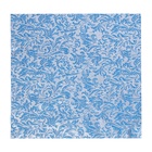 Ткань для рукоделия «Парча», серебро на голубом, лоскут 50 × 50 см - Фото 4