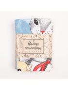 Набор кухонных полотенец Доляна «Светлой Пасхи» 35×60 см - 4 шт., 100% хлопок 9284374