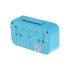 Часы HOMESTAR HS-0110, будильник, температура, подсветка, 3хААА, синие - фото 51458165 Часы HOMESTAR HS-0110, будильник, температура, подсветка, 3хААА, синие - фото 51458165