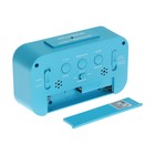 Часы HOMESTAR HS-0110, будильник, температура, подсветка, 3хААА, синие - фото 51458169 Часы HOMESTAR HS-0110, будильник, температура, подсветка, 3хААА, синие - фото 51458169