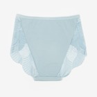 Трусы женские слипы, цвет голубой, р-р 48-50 - фото 39430211