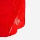 Трусы женские слипы, цвет красный, р-р 48-50 9309543