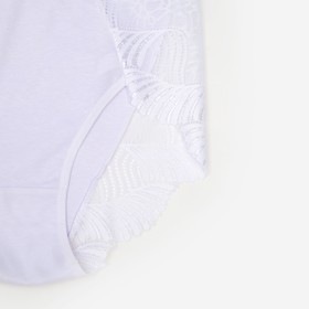 Трусы женские слипы, цвет белый, р-р 50-52