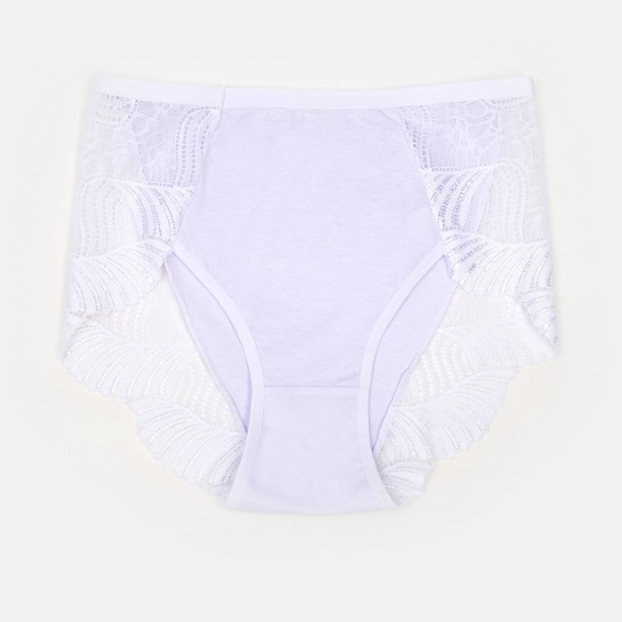 Трусы женские слипы, цвет белый, р-р 52-54 - Фото 1