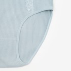 Трусы женские слипы, цвет светло-серый, р-р 50-52 - фото 39679017