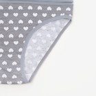 Трусы женские слипы, цвет серый, р-р 42-44 - фото 21898756