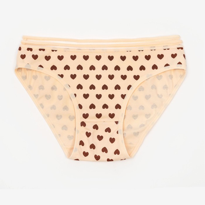 Трусы женские слипы, цвет бежевый, р-р 44-46 - Фото 1