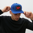 Бейсболка MINAKU с нашивкой цвет черный , размер 56-58 - фото 25431453