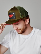 Бейсболка мужская с нашивкой MINAKU, размер 56-58, зелёная - Фото 7