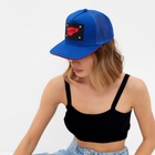 Бейсболка мужская с нашивкой MINAKU, размер 56-58, синяя - Фото 8