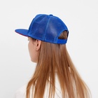 Бейсболка мужская с нашивкой MINAKU, размер 56-58, синяя - Фото 9