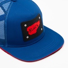 Бейсболка мужская с нашивкой MINAKU, размер 56-58, синяя - Фото 5