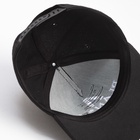 Бейсболка мужская с вышивкой MINAKU, размер 56-58, чёрная - Фото 11