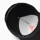 Бейсболка мужская с вышивкой MINAKU, размер 56-58, чёрная - Фото 10