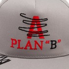 Бейсболка мужская с вышивкой MINAKU, размер 56-58, серая - Фото 4