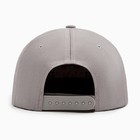 Бейсболка мужская с вышивкой MINAKU, размер 56-58, серая - Фото 6