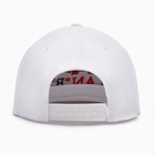 Бейсболка мужская с вышивкой MINAKU, размер 56-58, белая - Фото 6