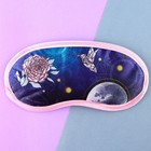 Двусторонняя маска для сна «Время потрясающих идей», 19.3 х 9.5 см, цвет белый - синий 9193909 - фото 14101162