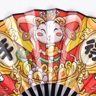 Веер пластик, текстиль "Зверята" МИКС 26 см - фото 21899215