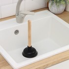 Вантуз, d=10.5 см, длина ручки 20 см - Фото 4