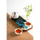 Поднос Maverick, с эпоксидной смолой, 29,5×12,5×1,5 см - фото 24360774