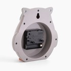 Часы - будильник детские «Совушка», с подвесом, дискретный ход, d-9 см, 14.5×4×16 см, АА - Фото 4