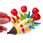 Сортер деревянный для малышей «Весёлый ёжик», развивающая игра - Фото 3