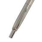Ручка подарочная шариковая Calligrata, в кожзам футляре ПБ J, автоматическая, корпус серебристый - Фото 4