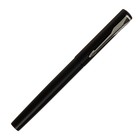 Ручка подарочная перьевая в кожзам футляре, корпус черный - фото 6746180