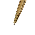Ручка подарочная шариковая Calligrata, в кожзам футляре ПБ S, поворотная, корпус золотистый - Фото 3
