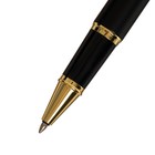 Ручка подарочная шариковая Calligrata, в кожзам футляре ПБ IM, корпус черный с золотом - Фото 4