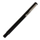 Ручка подарочная шариковая Calligrata, в кожзам футляре ПБ N, корпус черный с серебром - фото 7615569