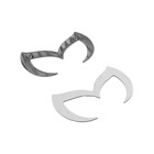 Накладка на автомобиль мазда, черный - Фото 5