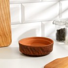 Блюдо для запекания, 300 мл., 12×5 см, красная глина - Фото 5