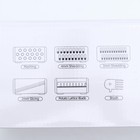 УЦЕНКА Овощерезка универсальная Доляна Chopper, ABS-пластик, металл, 35×11,5×11,5 см, цвет серый, зелёный - Фото 12